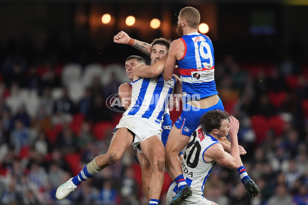 AFL 2024 Round 16 - North Melbourne v Western Bulldogs - A-51447178
