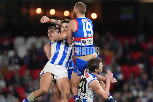 AFL 2024 Round 16 - North Melbourne v Western Bulldogs - A-51447181