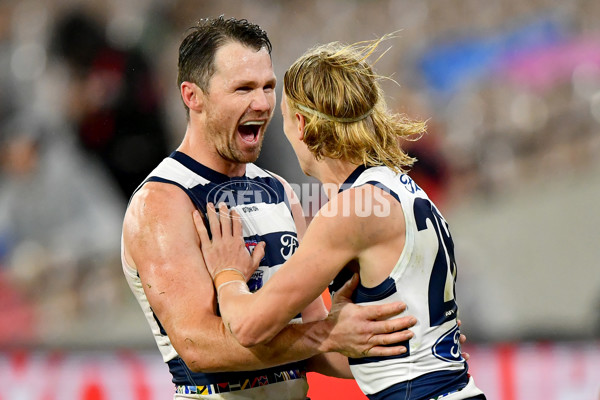 AFL 2024 Round 16 - Geelong v Essendon - A-51459419