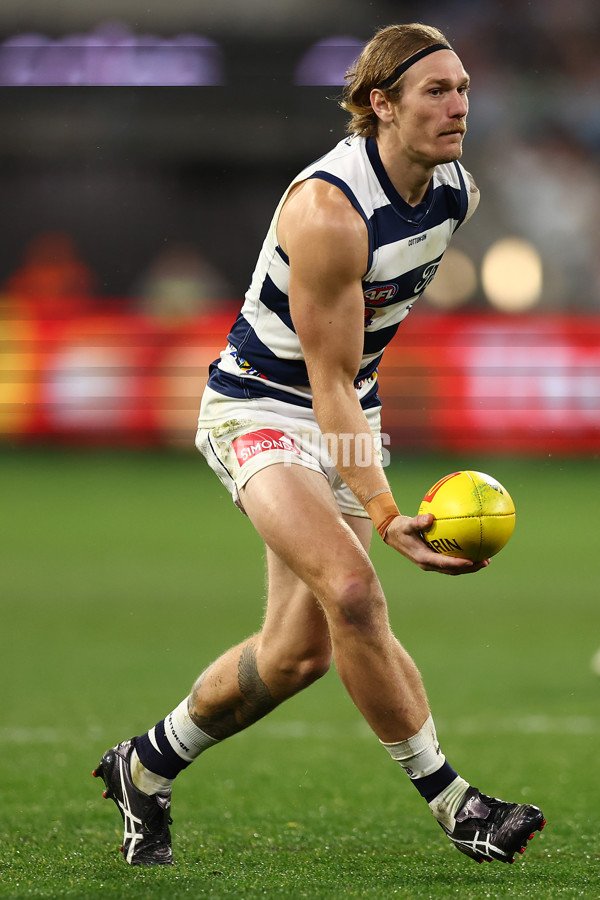 AFL 2024 Round 16 - Geelong v Essendon - A-51459444