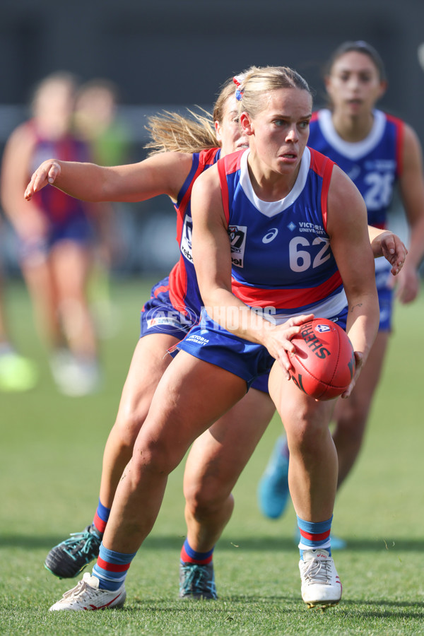 VFLW 2024 First Semi Final - Western Bulldogs v Port Melbourne - A-51621534