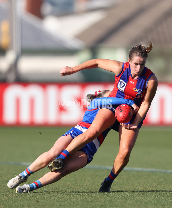 VFLW 2024 First Semi Final - Western Bulldogs v Port Melbourne - A-51628610