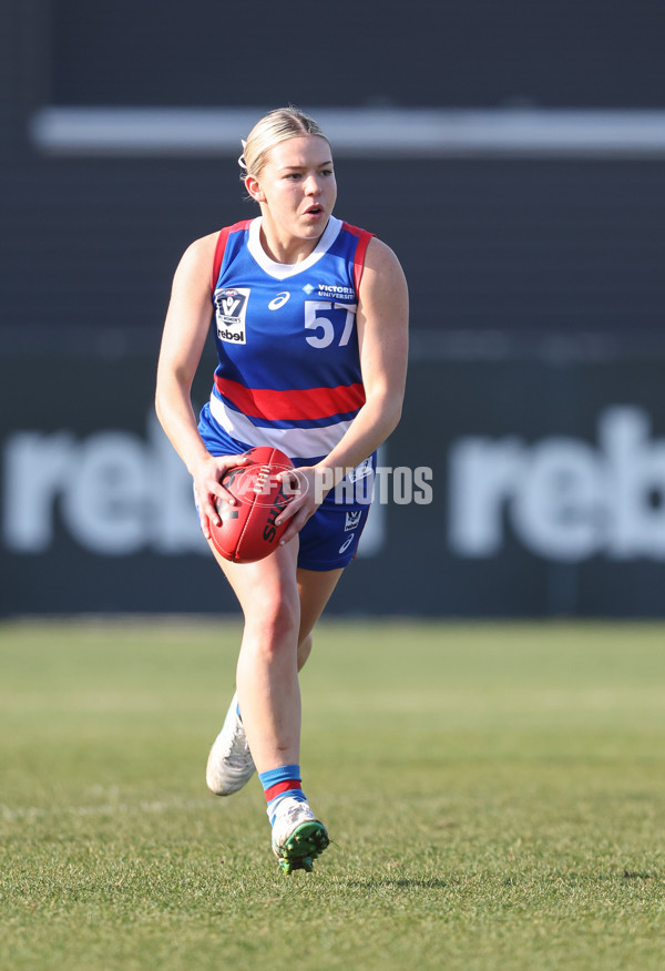 VFLW 2024 First Semi Final - Western Bulldogs v Port Melbourne - A-51628614
