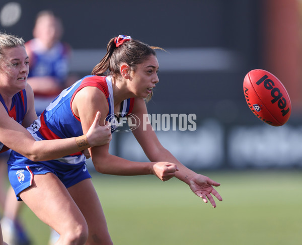 VFLW 2024 First Semi Final - Western Bulldogs v Port Melbourne - A-51646618