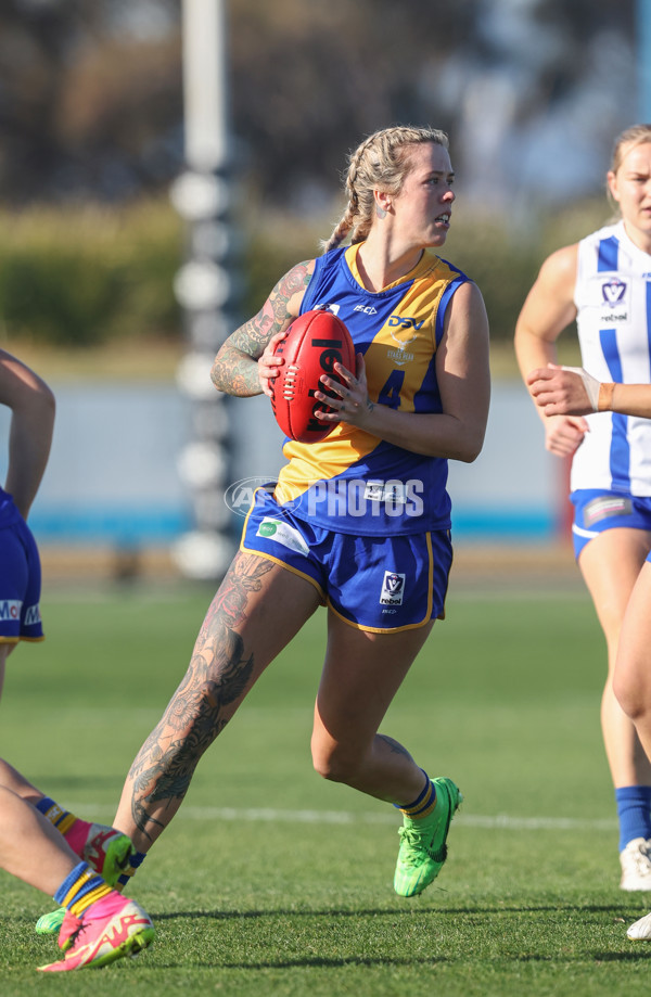 VFLW 2024 Second Semi Final - Williamstown and North Melbourne - A-51674910