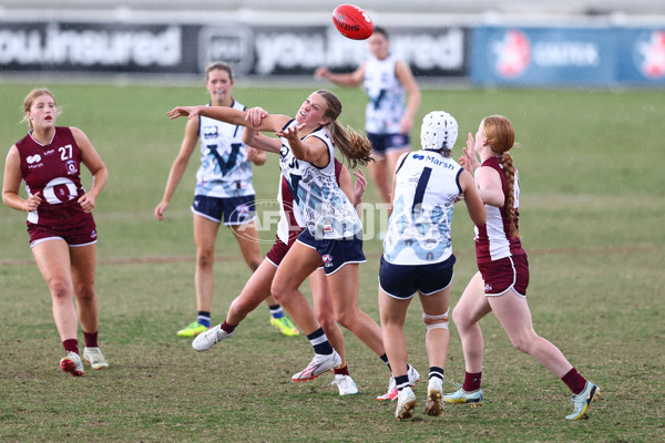 Marsh AFL National Championships U18 Girls 2024 - Queensland v Vic Country - A-51677775