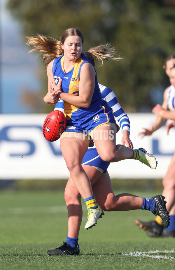 VFLW 2024 Second Semi Final - Williamstown and North Melbourne - A-51678021