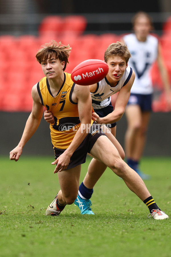 Marsh AFL National Championships U16 Boys 2024 - Victoria Country v Western Australia - A-51745890