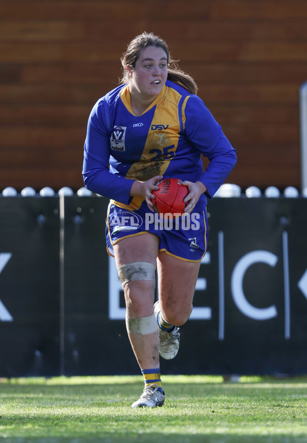 VFLW 2024 Preliminary Final - Williamstown v Western Bulldogs - A-51854414