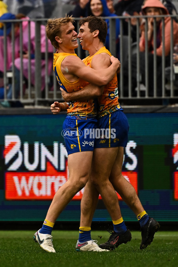 AFL 2024 Round 18 - West Coast v Brisbane - A-51859395