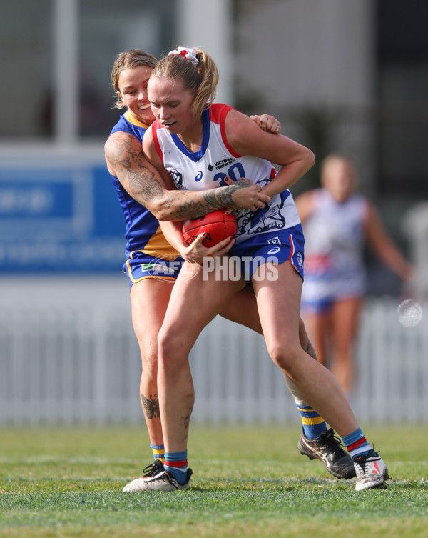 VFLW 2024 Preliminary Final - Williamstown v Western Bulldogs - A-51873080