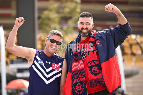 AFL 2024 Round 19 - Fremantle v Melbourne - A-52022427