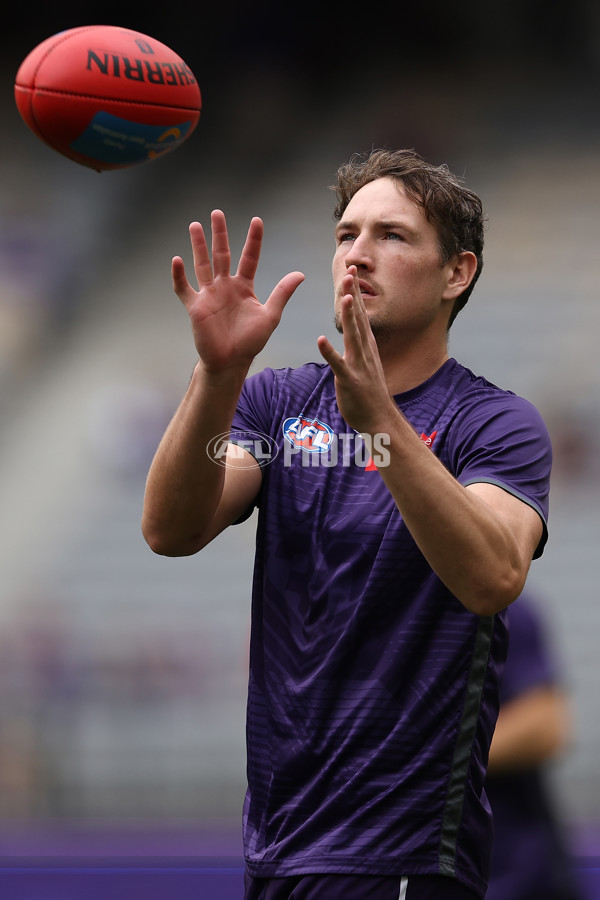 AFL 2024 Round 19 - Fremantle v Melbourne - A-52022597