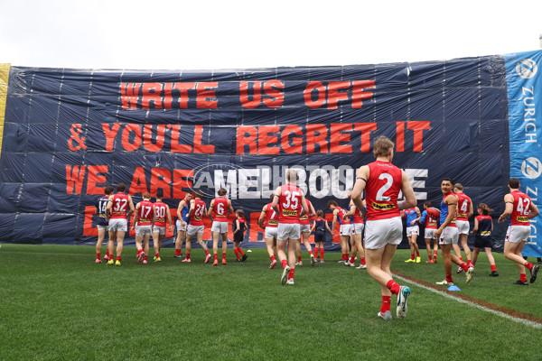 AFL 2024 Round 19 - Fremantle v Melbourne - A-52024813