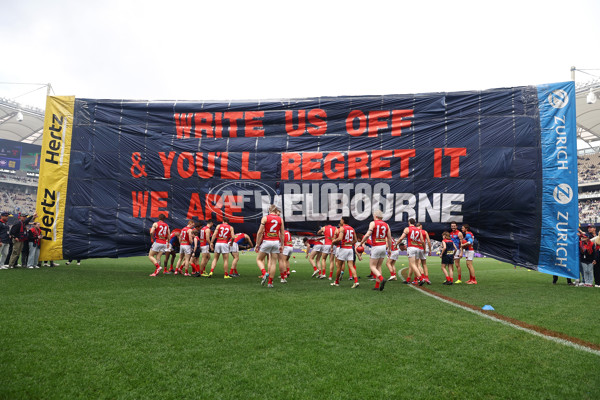 AFL 2024 Round 19 - Fremantle v Melbourne - A-52024814