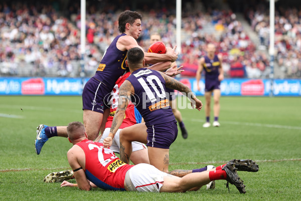 AFL 2024 Round 19 - Fremantle v Melbourne - A-52027277