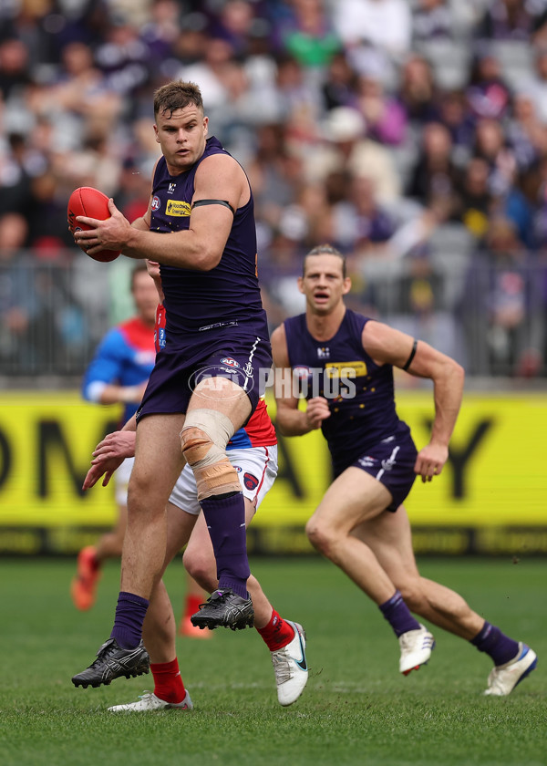 AFL 2024 Round 19 - Fremantle v Melbourne - A-52028448
