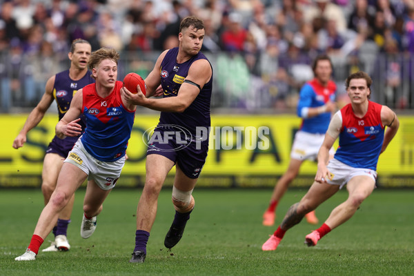 AFL 2024 Round 19 - Fremantle v Melbourne - A-52028454
