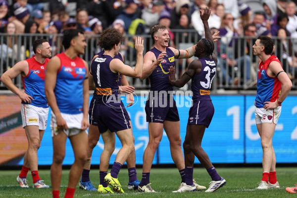 AFL 2024 Round 19 - Fremantle v Melbourne - A-52029823