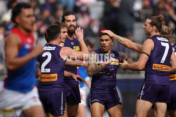 AFL 2024 Round 19 - Fremantle v Melbourne - A-52030914