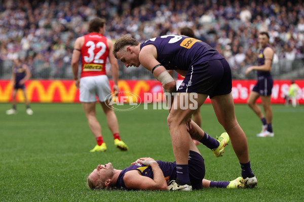 AFL 2024 Round 19 - Fremantle v Melbourne - A-52030955
