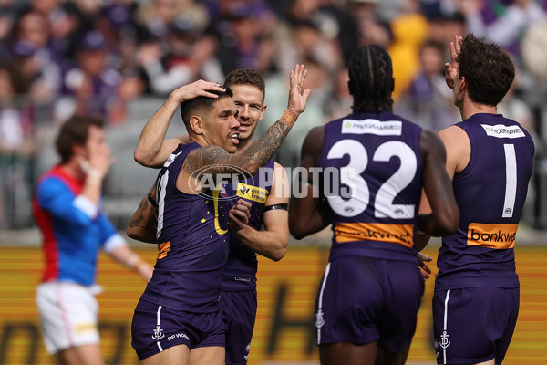 AFL 2024 Round 19 - Fremantle v Melbourne - A-52032279