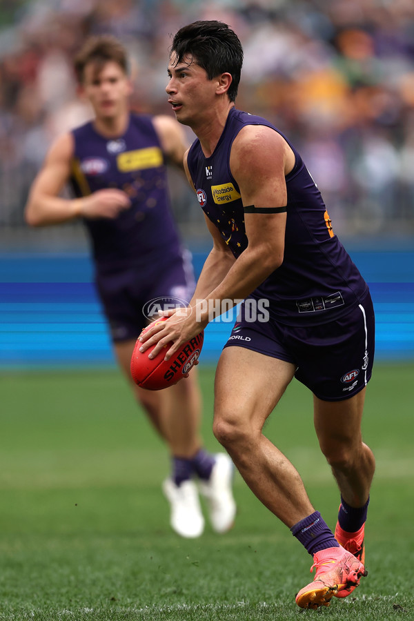 AFL 2024 Round 19 - Fremantle v Melbourne - A-52032299