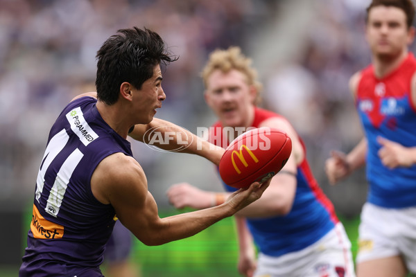 AFL 2024 Round 19 - Fremantle v Melbourne - A-52032302