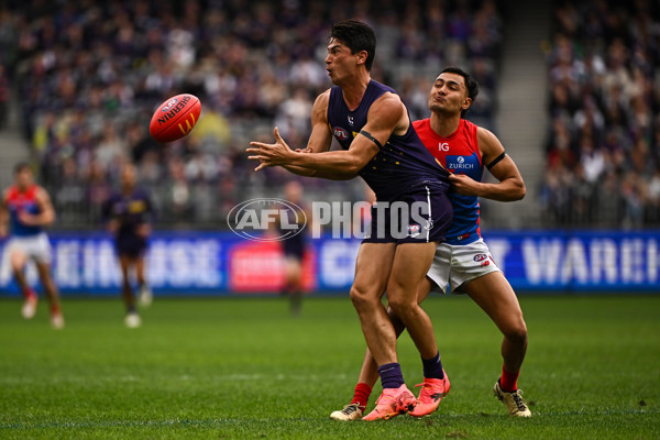 AFL 2024 Round 19 - Fremantle v Melbourne - A-52032308