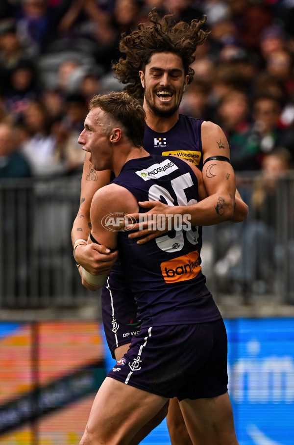 AFL 2024 Round 19 - Fremantle v Melbourne - A-52032310
