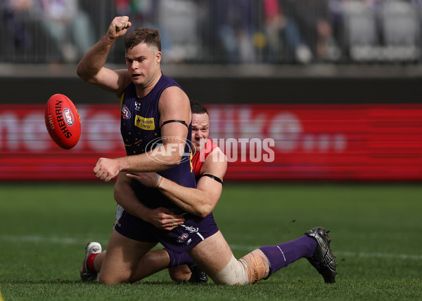 AFL 2024 Round 19 - Fremantle v Melbourne - A-52032369