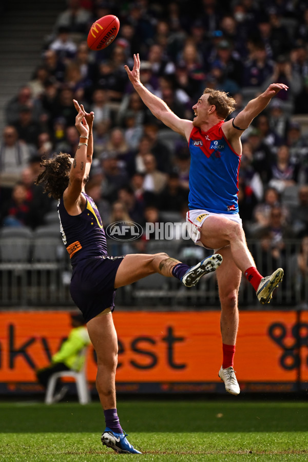 AFL 2024 Round 19 - Fremantle v Melbourne - A-52034924