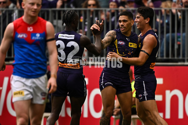 AFL 2024 Round 19 - Fremantle v Melbourne - A-52034928