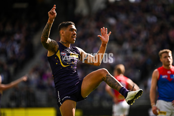 AFL 2024 Round 19 - Fremantle v Melbourne - A-52034930