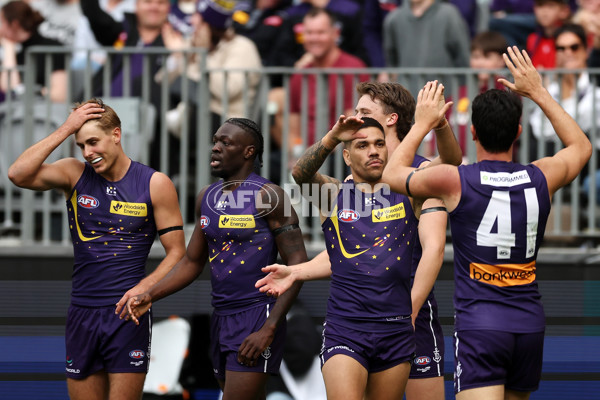AFL 2024 Round 19 - Fremantle v Melbourne - A-52034995
