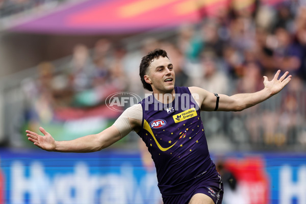 AFL 2024 Round 19 - Fremantle v Melbourne - A-52036332