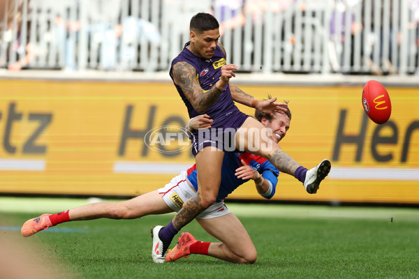 AFL 2024 Round 19 - Fremantle v Melbourne - A-52036358