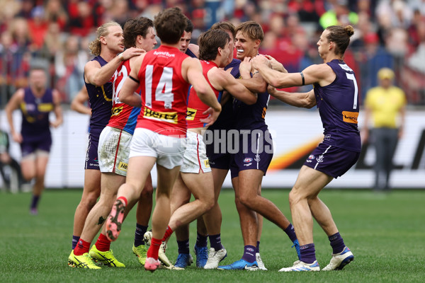 AFL 2024 Round 19 - Fremantle v Melbourne - A-52036393