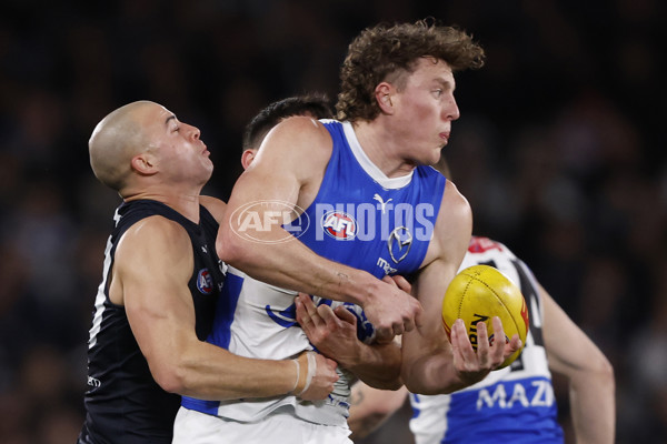 AFL 2024 Round 19 - Carlton v North Melbourne - A-52037331
