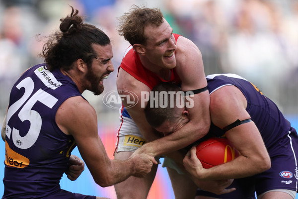 AFL 2024 Round 19 - Fremantle v Melbourne - A-52037356