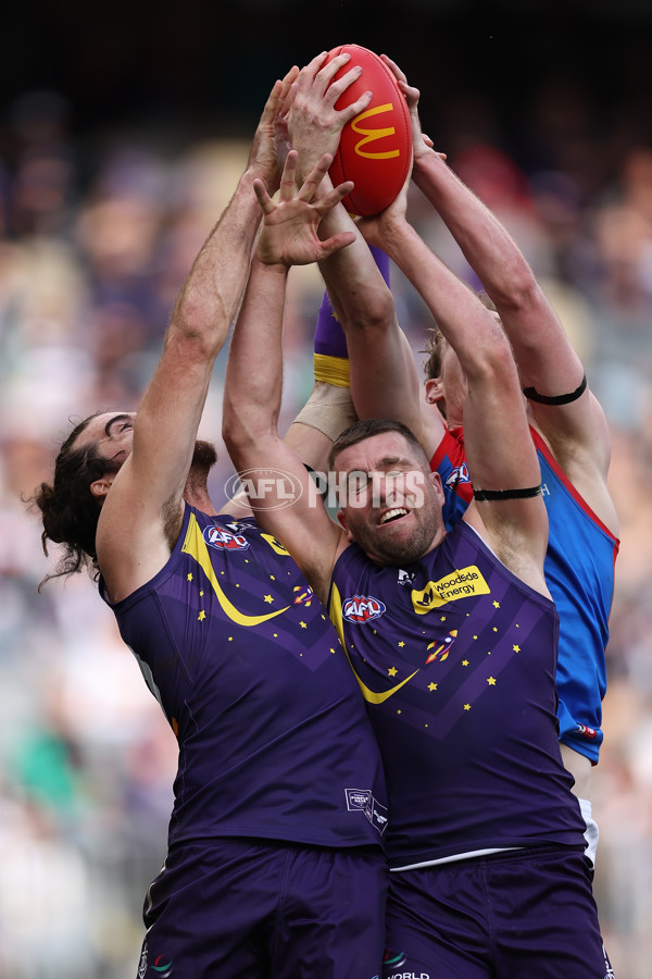 AFL 2024 Round 19 - Fremantle v Melbourne - A-52037358