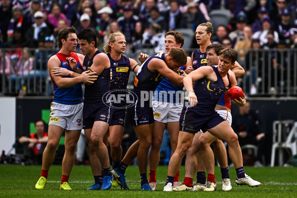 AFL 2024 Round 19 - Fremantle v Melbourne - A-52037384