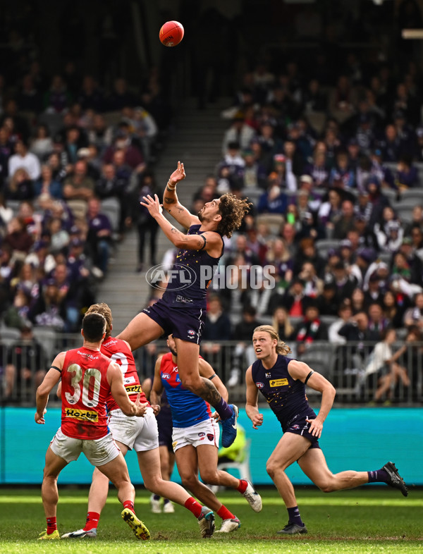 AFL 2024 Round 19 - Fremantle v Melbourne - A-52037385