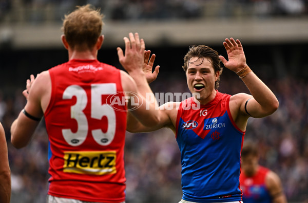 AFL 2024 Round 19 - Fremantle v Melbourne - A-52039157