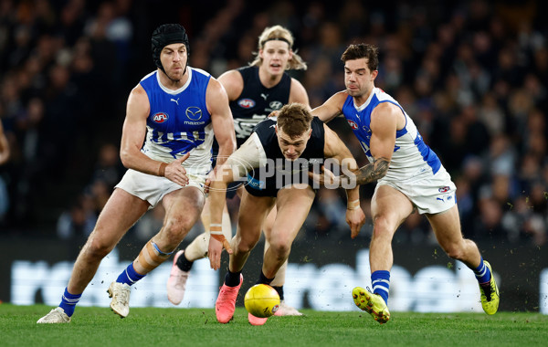 AFL 2024 Round 19 - Carlton v North Melbourne - A-52041363
