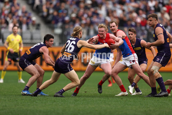 AFL 2024 Round 19 - Fremantle v Melbourne - A-52041366