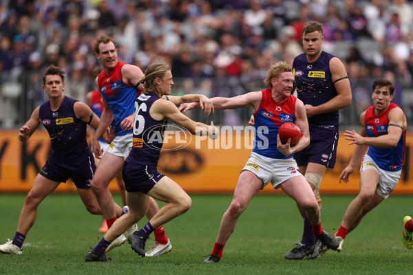 AFL 2024 Round 19 - Fremantle v Melbourne - A-52041367