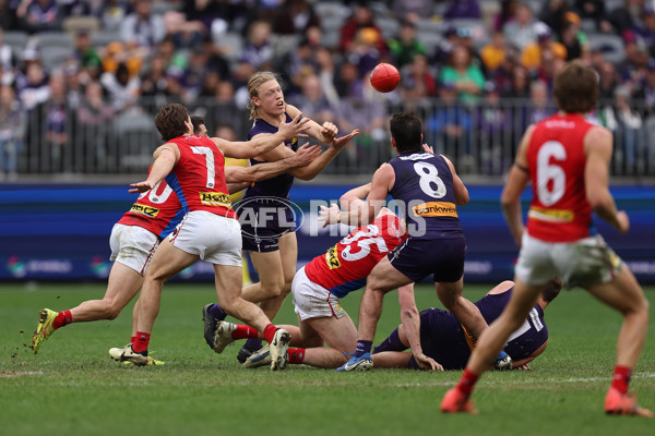 AFL 2024 Round 19 - Fremantle v Melbourne - A-52044387