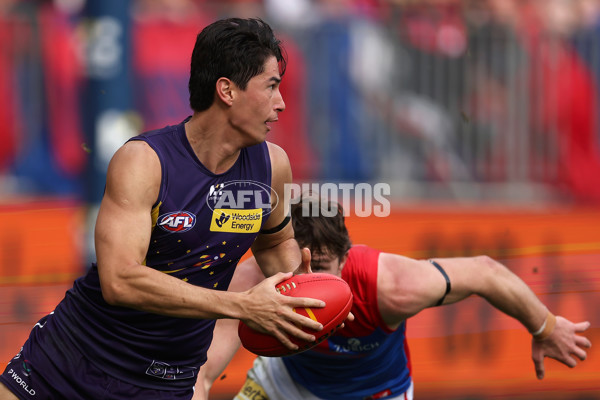 AFL 2024 Round 19 - Fremantle v Melbourne - A-52046988
