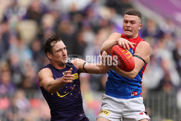 AFL 2024 Round 19 - Fremantle v Melbourne - A-52046989